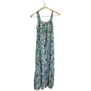 Old Navy Sleeveless Tie Back Cutout Maxi Swing Dress